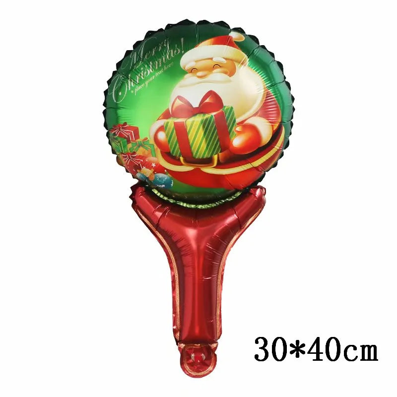 Foil Balloons - Snowman Santa Claus Balloons Christmas Tree Decoration Home Xmas Party New Year