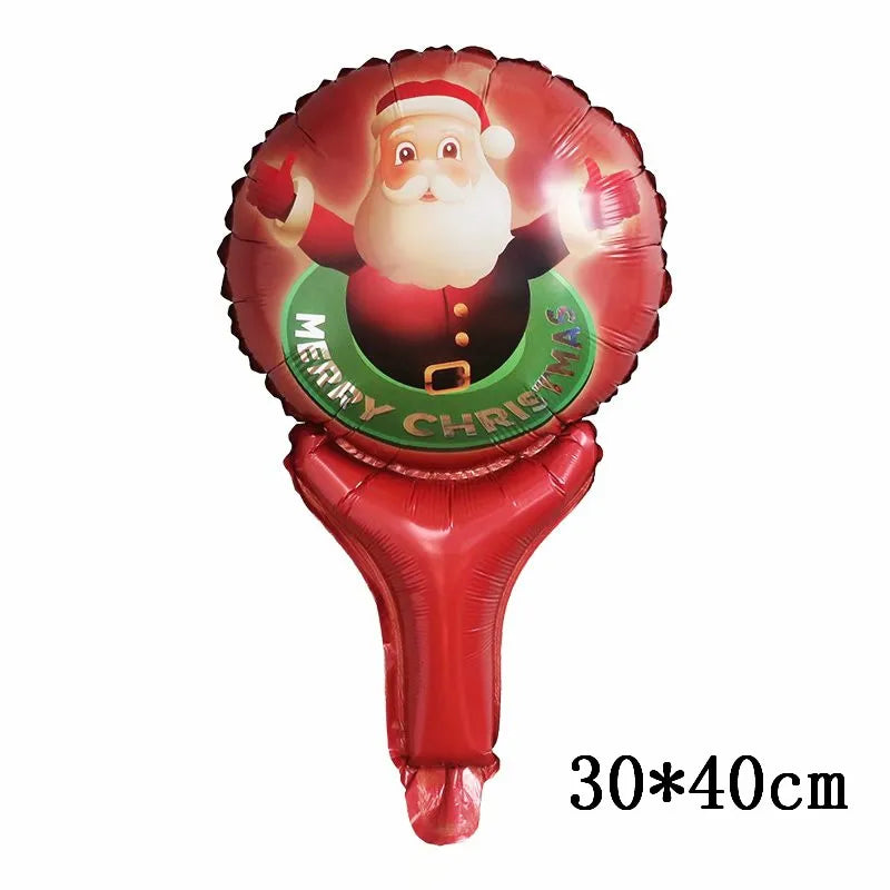 Foil Balloons - Snowman Santa Claus Balloons Christmas Tree Decoration Home Xmas Party New Year